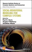 Social-behavioral modeling for complex systems /