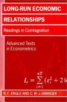 Long-run economic relationships: readings in cointegration /