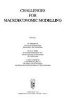 Challenges for macroeconomic modelling /