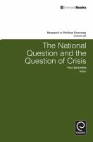 The national question and the question of crisis /