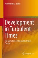 Development in turbulent times : the many faces of inequality within Europe /