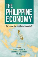 The Philippine Economy No Longer the East Asian Exception? /