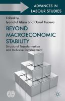 Beyond macroeconomic stability : structural transformation and inclusive development /