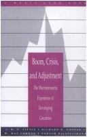Boom, crisis, and adjustment : the macroeconomic experience of developing countries /