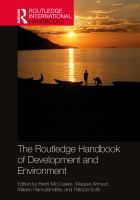 The Routledge handbook of development and environment /