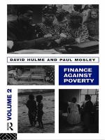 Finance against poverty /