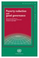 Poverty reduction and good governance : report of the Committee for Development Policy on the sixth session, 29 March-2 April 2004.