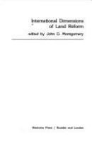 International dimensions of land reform /