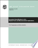 Economic diversification in LICs : stylized facts and macroeconomic implications /