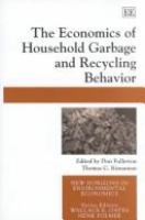 The economics of household garbage and recycling behavior /