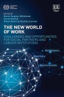 The new world of work : challenges and opportunities for social partners and labour institutions /