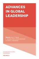 Advances in global leadership.