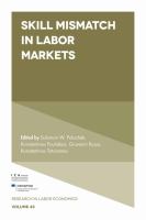 Skill mismatch in labor markets /