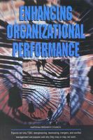 Enhancing organizational performance /