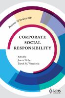 Corporate social responsibility /