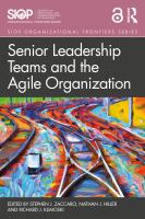 Senior leadership teams and the agile organization /