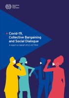 COVID-19, collective bargaining and social dialogue : a report on behalf of ILO-ACTRAV.