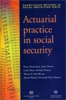 Actuarial practice in social security /