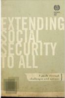 Extending social security to all : a guide through challenges and options /