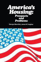 America's housing : prospects and problems /
