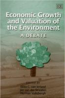 Economic growth and valuation of the environment a debate /