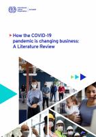 How the COVID-19 pandemic is changing business : a literature review.