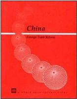 China : foreign trade reform /