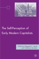 The self-perception of early modern capitalists /