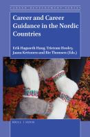 Career and career guidance in the Nordic countries /