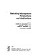 Marketing management perspectives and applications /