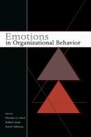 Emotions in organizational behavior