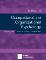 Journal of occupational and organizational psychology.