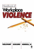 Handbook of workplace violence /