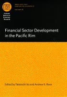 Financial sector development in the Pacific Rim /