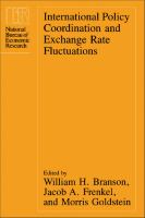 International policy coordination and exchange rate fluctuations /