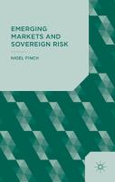 Emerging markets and sovereign risk /