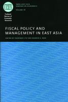 Fiscal policy and management in East Asia /
