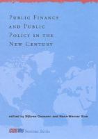 Public finance and public policy in the new century
