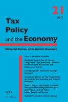 Tax policy and the economy.