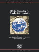 Official financing for developing countries /
