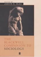 The Blackwell companion to sociology /