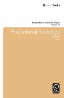 Postcolonial sociology /