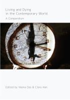 Living and dying in the contemporary world : a compendium /