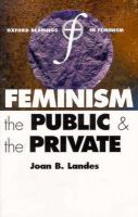 Feminism, the public and the private
