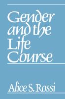 Gender and the life course /