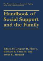 Handbook of social support and the family /
