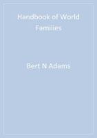 Handbook of world families /