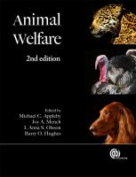 Animal welfare /