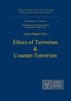 Ethics of Terrorism & Counter-Terrorism