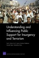 Understanding and influencing public support for insurgency and terrorism /